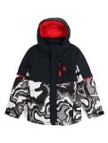 Thumbnail Spyder, Impulse Synthetic Down ski jacket kids Black Combo black, white 