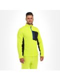 Thumbnail Spyder, Bandit Half Zip sweater men lime green