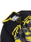 Thumbnail Spyder, Camo 1/2 Zip pullover kids Acid Yellow yellow 