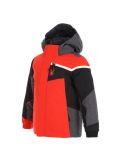 Thumbnail Spyder, Challenger ski jacket kids volcano red