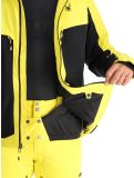 Thumbnail Spyder, Copper ski jacket men Acid Yellow black, yellow 