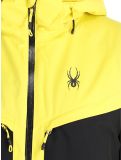 Thumbnail Spyder, Copper ski jacket men Acid Yellow black, yellow 