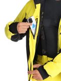 Thumbnail Spyder, Copper ski jacket men Acid Yellow black, yellow 