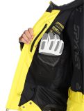 Thumbnail Spyder, Copper ski jacket men Acid Yellow black, yellow 