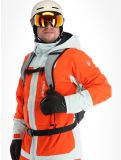 Thumbnail Spyder, Field ski jacket men Twisted Orange green, orange 