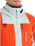 Thumbnail Spyder, Field ski jacket men Twisted Orange green, orange 