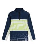 Thumbnail Spyder, Web 1/2 Zip pullover kids True Navy blue 