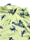 Thumbnail Spyder, Ski Day 1/2 Zip pullover kids Lime Ice yellow 