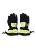 Thumbnail Spyder, Overweb ski gloves kids Lime Ice yellow 