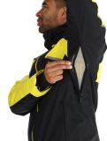 Thumbnail Spyder, Leader ski jacket men Acid Yellow black, yellow 