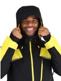 Thumbnail Spyder, Leader ski jacket men Acid Yellow black, yellow 