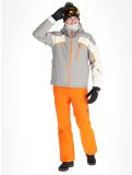 Thumbnail Spyder, Leader ski jacket men Concrete grey, white 