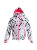 Thumbnail Spyder, Lola ski jacket kids impress print white