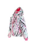 Thumbnail Spyder, Lola ski jacket kids impress print white