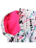 Thumbnail Spyder, Lola ski jacket kids impress print white