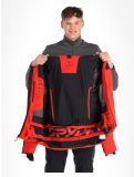 Thumbnail Spyder, Monterosa Gtx ski jacket men Volcano black, red 