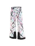 Thumbnail Spyder, Olympia ski pants kids impress print white