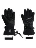 Thumbnail Spyder, Overweb ski gloves kids Black black 