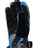 Thumbnail Spyder, Overweb ski gloves kids Camouflage Aether Blue blue 