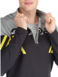 Thumbnail Spyder, Podium 1/2 Zip pullover men Acid Yellow black, yellow 