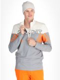 Thumbnail Spyder, Podium 1/2 Zip pullover men Concrete grey, orange 