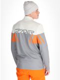 Thumbnail Spyder, Podium 1/2 Zip pullover men Concrete grey, orange 