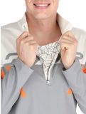 Thumbnail Spyder, Podium 1/2 Zip pullover men Concrete grey, orange 