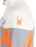 Thumbnail Spyder, Podium 1/2 Zip pullover men Concrete grey, orange 