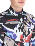 Thumbnail Spyder, Podium 1/2 Zip pullover men Paint By Numbers Purple Flash multicolor 