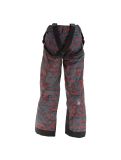 Thumbnail Spyder, Propulsion ski pants kids network print grey/red