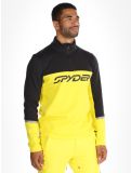 Thumbnail Spyder, Speed Fleece 1/2 Zip pullover men Acid Yellow black, yellow 