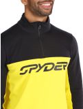 Thumbnail Spyder, Speed Fleece 1/2 Zip pullover men Acid Yellow black, yellow 