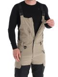 Thumbnail Spyder, Terrain Bib ski pants men Desert Taupe brown 