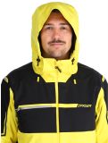 Thumbnail Spyder, Titan ski jacket men Acid Yellow black, yellow 