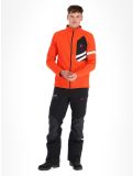 Thumbnail Spyder, Wengen Bandit jacket men Twisted Orange orange 