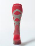 Thumbnail Stox, Merino Skiing compression socks women Taupe / Red grey, red 