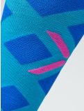 Thumbnail Stox, Merino Skiing compression socks women Turquoise / Cobalt blue 