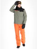 Thumbnail Sun Valley, Distors ski jacket men Kaki black, green 