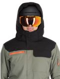 Thumbnail Sun Valley, Distors ski jacket men Kaki black, green 