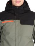 Thumbnail Sun Valley, Distors ski jacket men Kaki black, green 