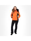 Thumbnail Sun Valley, Kelp ski jacket women neon orange