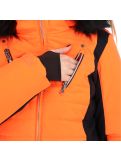 Thumbnail Sun Valley, Kelp ski jacket women neon orange