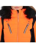 Thumbnail Sun Valley, Kelp ski jacket women neon orange