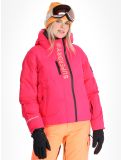 Thumbnail Superdry, Hooded Ski Boxy Puffer ski jacket women Hyper Fire Pink pink 