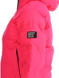 Thumbnail Superdry, Hooded Ski Boxy Puffer ski jacket women Hyper Fire Pink pink 