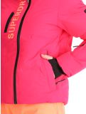 Thumbnail Superdry, Hooded Ski Boxy Puffer ski jacket women Hyper Fire Pink pink 