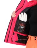 Thumbnail Superdry, Hooded Ski Boxy Puffer ski jacket women Hyper Fire Pink pink 