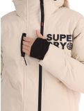 Thumbnail Superdry, Hooded Ski Boxy Puffer ski jacket women Off Grey grey 