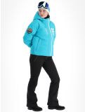 Thumbnail Superdry, Ski Boxy Puffer ski jacket women Bali Blue blue 