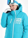 Thumbnail Superdry, Ski Boxy Puffer ski jacket women Bali Blue blue 